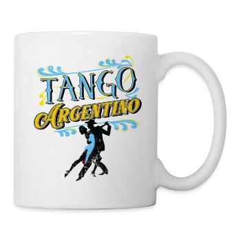 Tango, Tango Tänzer - Tasse - Weiß - Rechts