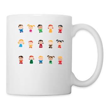 Chemise de classe de mathématiques de danse mathématique - Mug blanc - blanc - Droite