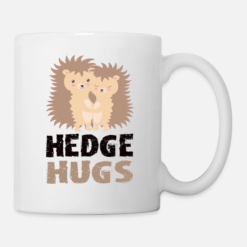 Hedgehog - Mug - white