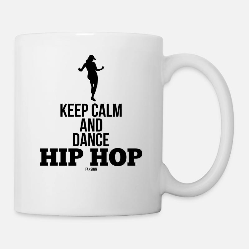 Hiphop music rap text cool saying - Mug - white