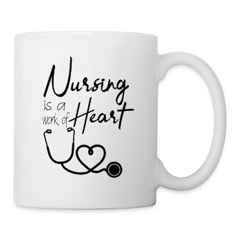 Krankenschwester Job - Tasse - Weiß - Rechts