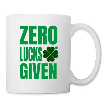 Zéro chance donnée - St Patricks Day - Mug blanc - blanc - Droite