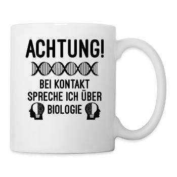 Biologie Bio Biologie - Tasse - Weiß - Rechts