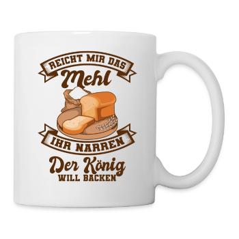 Bäcker - Tasse - Weiß - Rechts