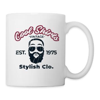 hipster - Mug - white - Right