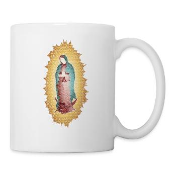 woman église nonne sainte vierge marie prier je - Mug blanc - blanc - Droite