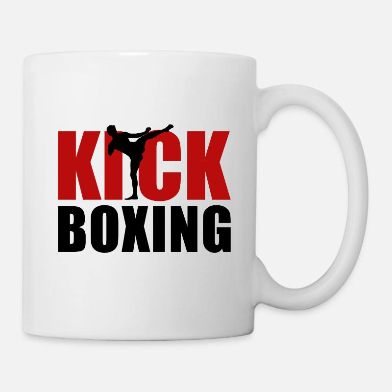 Kickboxing - Mug blanc - blanc