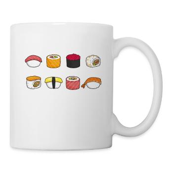 Sushi Japanische Sushi-lover - Tasse - Weiß - Rechts