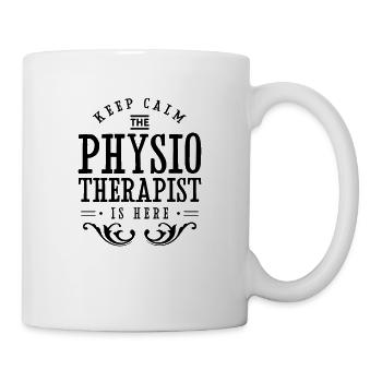 Équipe pratique physiothérapeute physiothérapie physiothérapie - Mug blanc - blanc - Droite