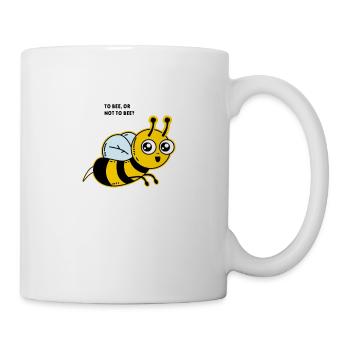 To bee, or not to bee? - bee - Mug - white - Right