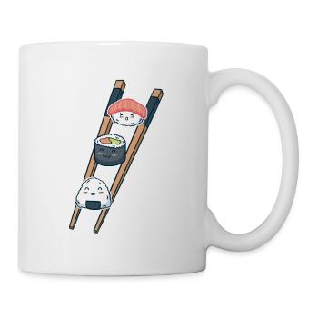 Sushi - Mug blanc - blanc - Droite
