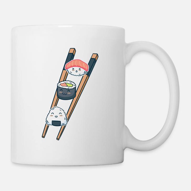 Sushi - Tasse - Weiß
