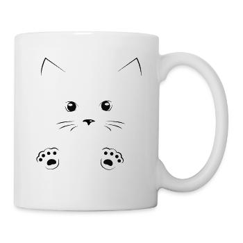 Cat Kitty Kitten Kitten Main Coon Bkh Cadeau - Mug blanc - blanc - Droite