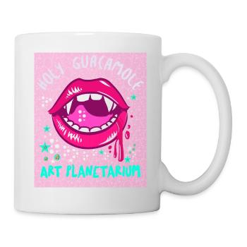 Holy avocado lover funny saying - Mug - white - Right