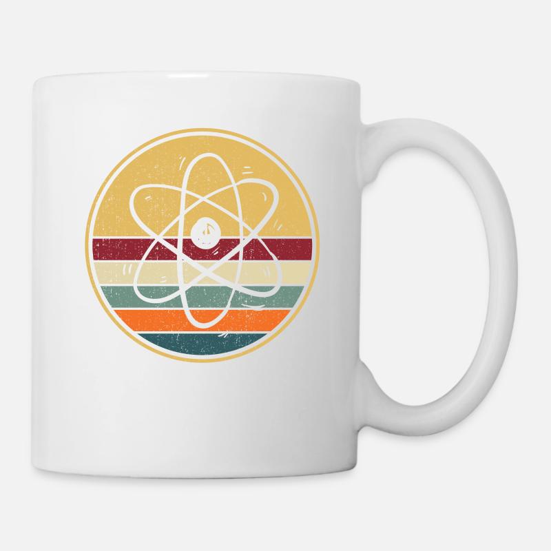 Physiker Geschenk I Wissenschaft Atom Physik Nerd - Tasse - Weiß