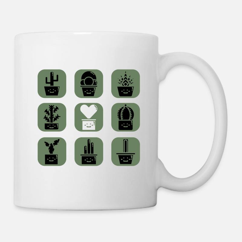 Cactus cactus - Mug blanc - blanc