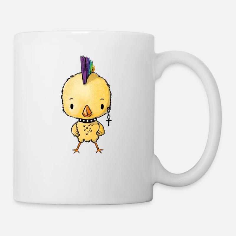 Poussin poussin - Mug blanc - blanc