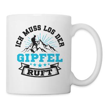 Bergsteiger - Tasse - Weiß - Rechts