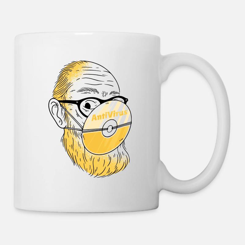 Anti coronavirus - Mug blanc - blanc