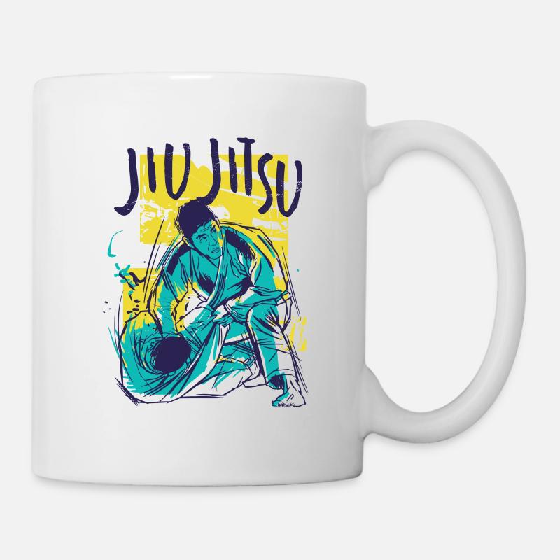 Jiujitsu - Mug - white