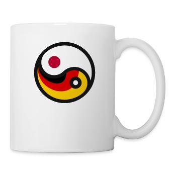 German-Japanese friendship - Mug - white - Right