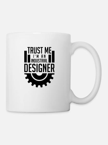 Productontwerper jobproduct industrieel designer team - Mok - wit