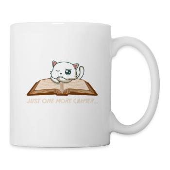 Just one more chapter Nerd und Bookish Gift - Tasse - Weiß - Rechts