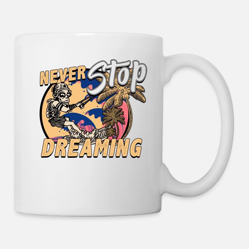 Kitesurf - Mug blanc - blanc