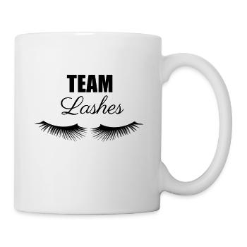 team lashes - Mug - white - Right