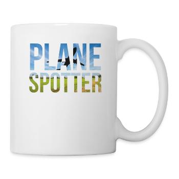 Planespotter - Flugzeug Fotograf - Tasse - Weiß - Rechts