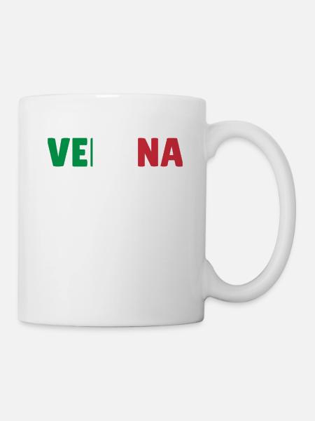 Verona Italien Flagge Urlaub Geschenk - Tasse - Weiß