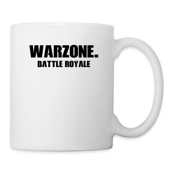 Warzone, Battle Royale, squad play, Game, shooter, - Tasse - Weiß - Rechts