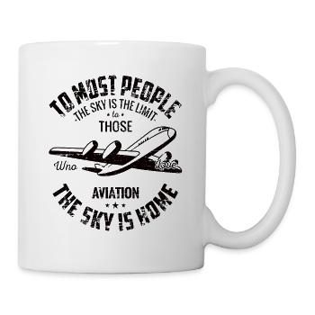 plane - Mug - white - Right