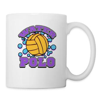 Wasserball - Tasse - Weiß - Rechts