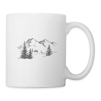Mir reicht´s ich geh wandern! Wander Shirt, Fun - Tasse - Weiß - Rechts
