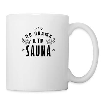 Sauna - Tasse - Weiß - Rechts