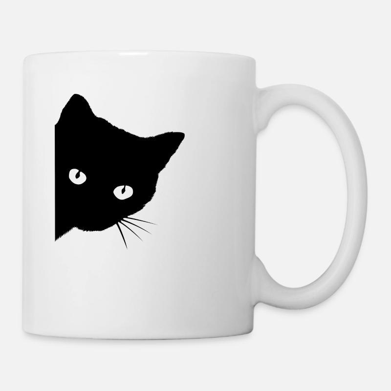 Cat shirt - Mug - white