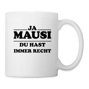 Schatz Liebste lustiger Sprüche Shirt Liebe - Tasse - Weiß - Rechts