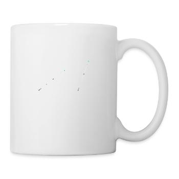 nordic walking - Tasse - Weiß - Rechts