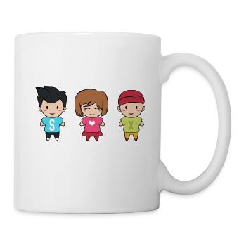 Nationalität Mensch Antirassismus Liebe Geschenk - Tasse - Weiß - Rechts