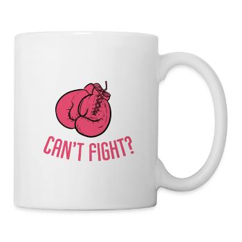 Mädchen-Kampf Cancer Supporter Geschenk - Tasse - Weiß - Rechts