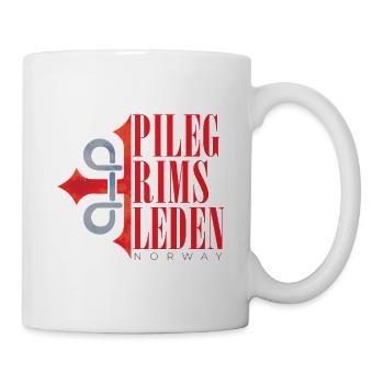 Pilgrimage route to Nidaros Cathedral - Norway - Mug - white - Right