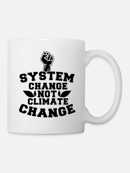 System Change Not Climate Change - Mug - white