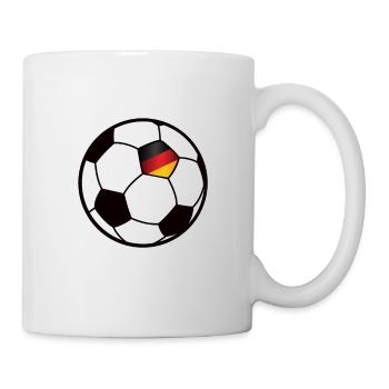 Football Allemagne - Mug blanc - blanc - Droite
