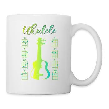 Uku love yellow - Tasse - Weiß - Rechts