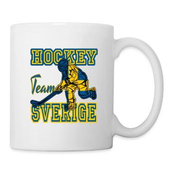 Sweden, ice hockey - Mug - white - Right