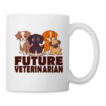 Veterinarian student - Mug - white - Right