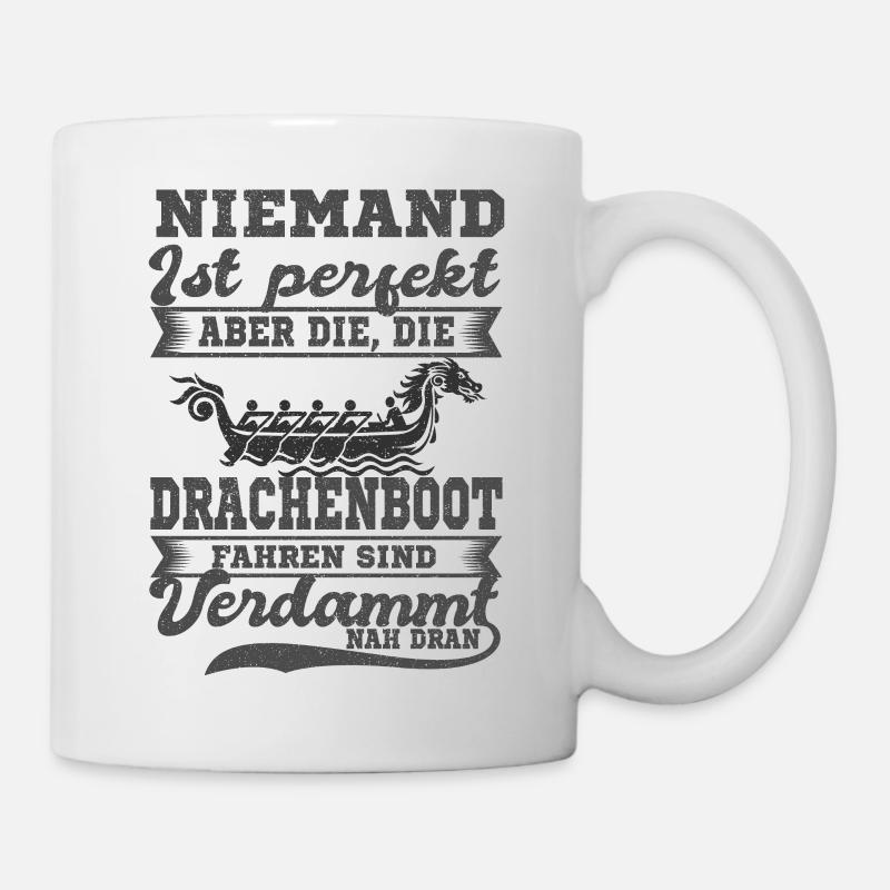 Drachenboot - Tasse - Weiß