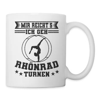 Rhönrad - Tasse - Weiß - Rechts
