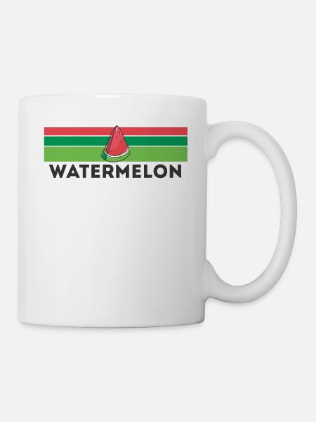 Wassermelone - Tasse - Weiß